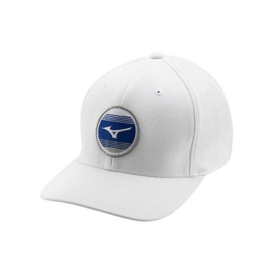 Mizuno 919 Snapback Golf Hat Férfi Fehér | QFRP-42970