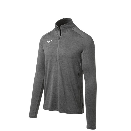 Mizuno Alpha 1/2 Zip Pulóver Férfi Szürke | SECK-53108