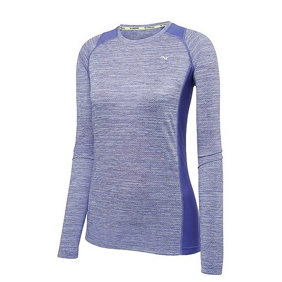 Mizuno Alpha Long Sleeve Tops Női Piros Királykék | VOGI-61927