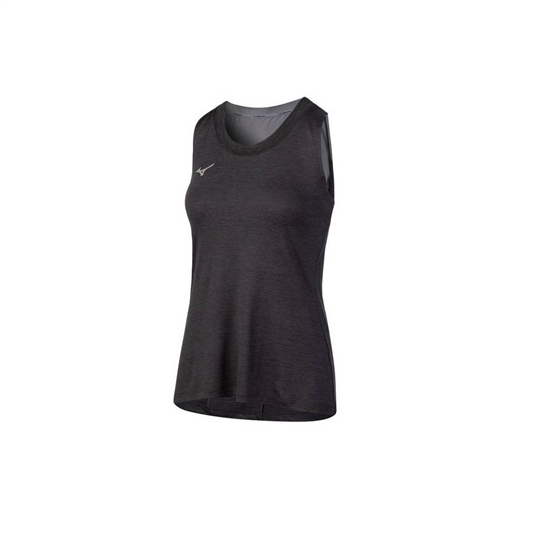 Mizuno Alpha Tank Top Női Fekete | BJOI-65217