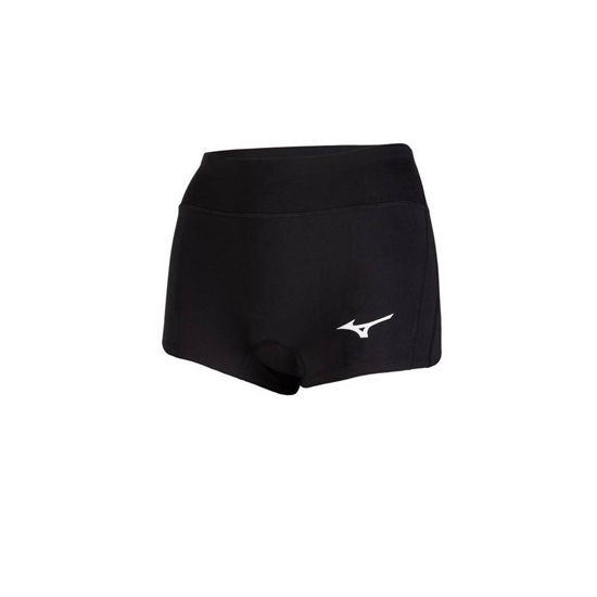 Mizuno Apex 2.5" Inseam Volleyball Rövidnadrág Női Fekete | MFIA-93804