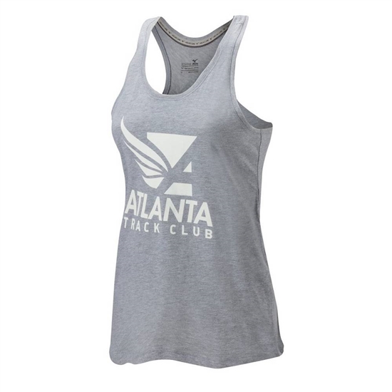 Mizuno Atlanta Track Club Sport Running Tank Top Női Szürke | BKAU-85403