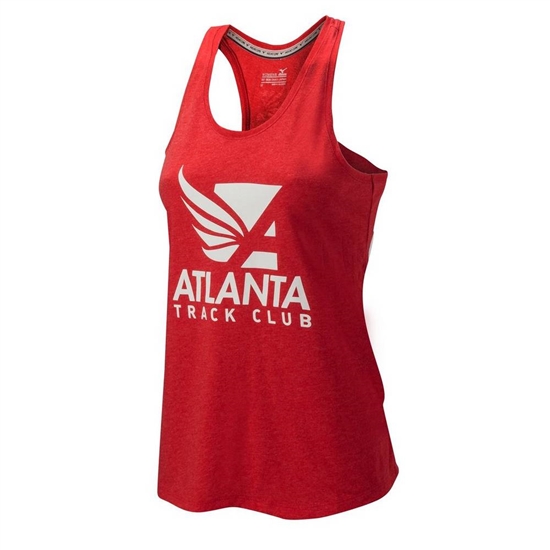 Mizuno Atlanta Track Club Sport Running Tank Top Női Piros | PJKV-48793