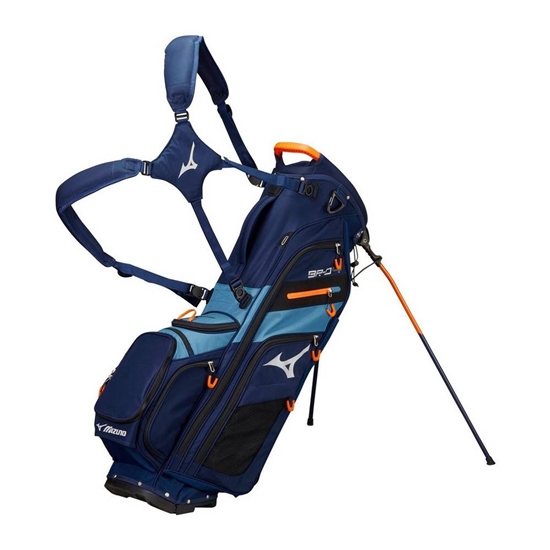 Mizuno BR-D4 6-Way Stand Táska Férfi Sötétkék / Szürke Kék | QHBX-06358