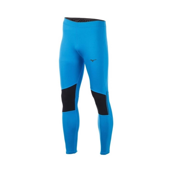 Mizuno Breath Thermo Tights Férfi Kék / Fekete | HWKG-39017