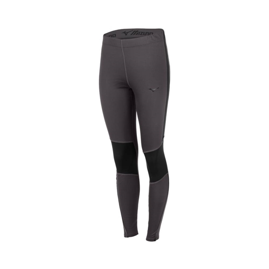 Mizuno Breath Thermo Tights Női Szürke / Fekete | HLTY-52437