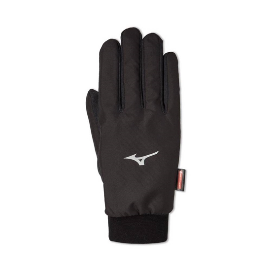 Mizuno Breath Thermo Wind Guard Gloves Női Fekete | RXCQ-29734