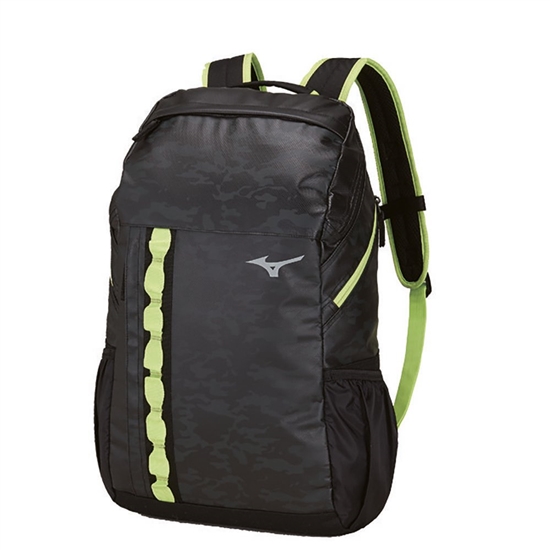 Mizuno Budo Back Pack Camo Táska Női Fekete | NPYH-46057