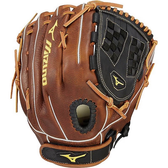 Mizuno Classic Series Fastpitch Softball Glove 12.5" Gloves Női Fekete / Barna | LRGK-15087