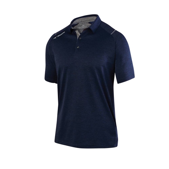 Mizuno Comp Polo Férfi Sötétkék | FOUQ-04872