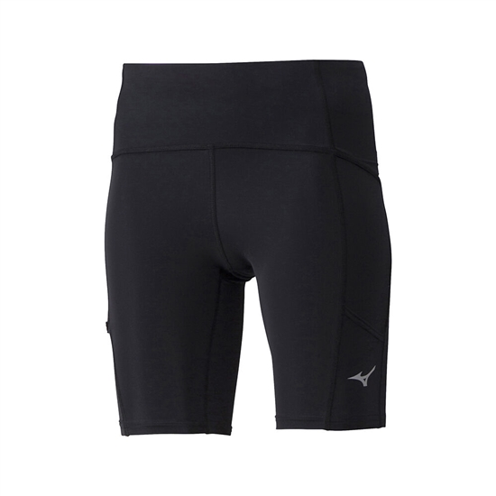 Mizuno Core Mid Tights Női Fekete | FXUE-67820