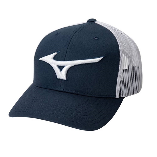 Mizuno Diamond Trucker Baseball Hat Női Sötétkék / Fehér | PIMH-28643