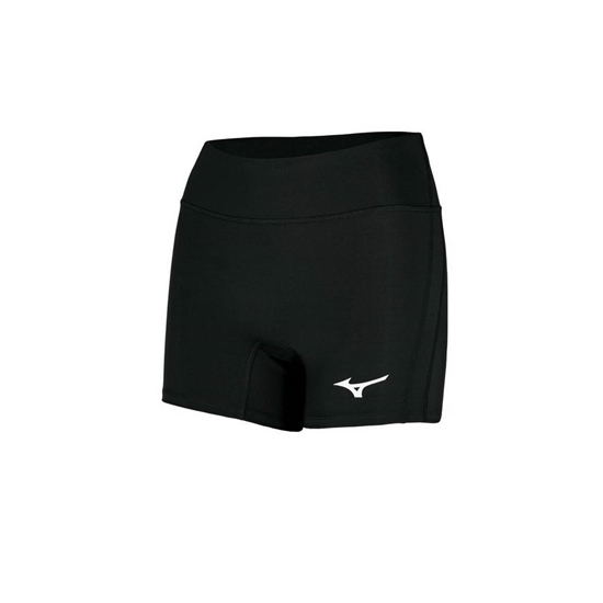 Mizuno Elevated 4" Inseam Volleyball Rövidnadrág Női Fekete | RSJH-04537