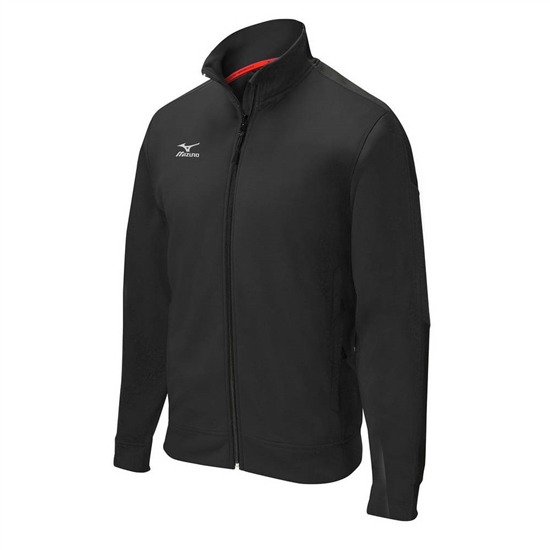 Mizuno Elite Thermal Kabát Férfi Fekete | DFYH-15960