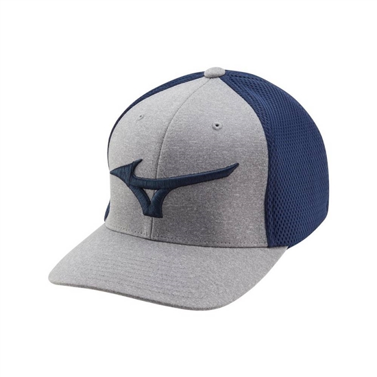 Mizuno Fitted Meshback Golf Hat Női Sötétkék | CKFD-96523