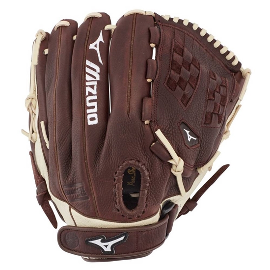 Mizuno Frachise Series Fastpitch Softball Glove 12.5" Gloves Női Kávé / Titán | EZAN-40986