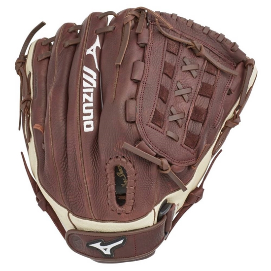 Mizuno Franchise Series Slowpitch Softball Glove 12.5" Gloves Férfi Kávé / Titán | BRUA-23789