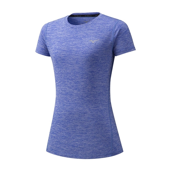 Mizuno Impulse Core Running T shirts Női Kék | CAGB-36478