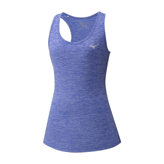 Mizuno Impulse Core Running Tank Top Női Kék | GWSH-04958