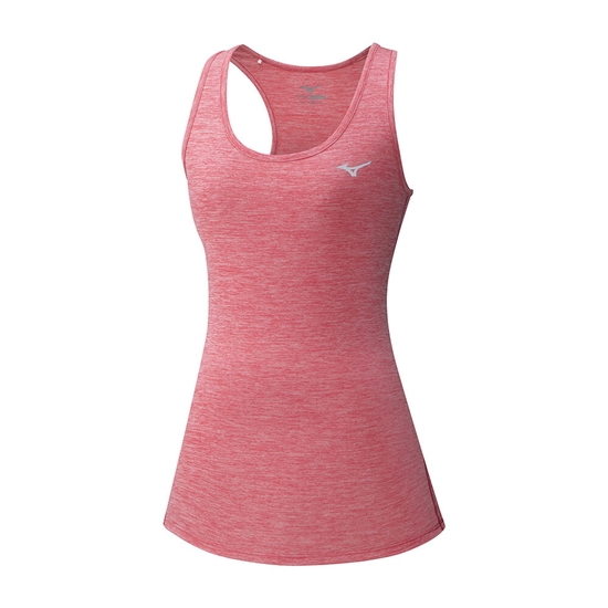 Mizuno Impulse Core Running Tank Top Női Korall | ORUP-04253