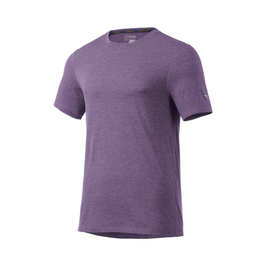 Mizuno Inspire T shirts Férfi Lila | FBND-14275