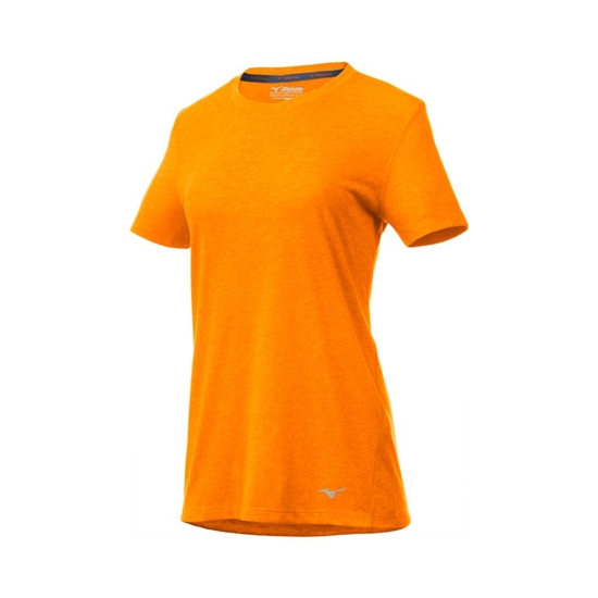 Mizuno Inspire T shirts Női NarancsSárga | LDBT-43798