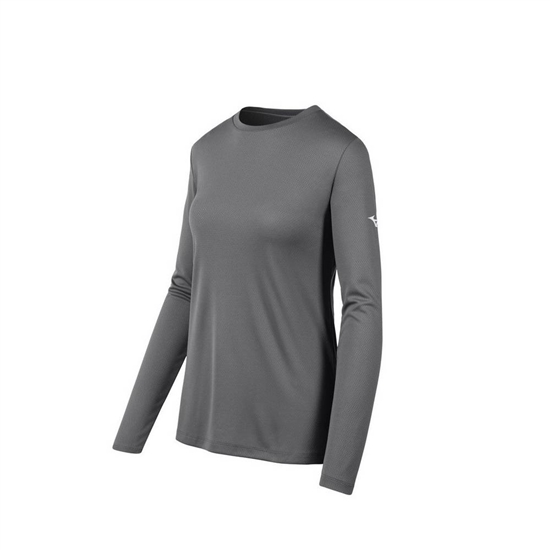 Mizuno Long Sleeve T shirts Női Szürke | DLPT-93750