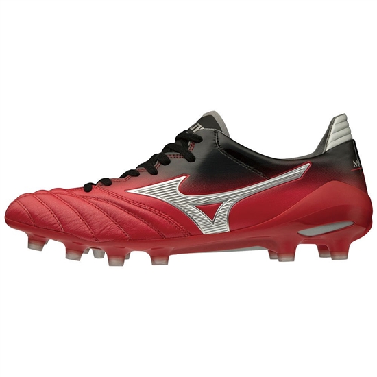 Mizuno MORELIA NEO II JAPAN Focicipő Női Piros / Titán / Fekete | KFWV-54781