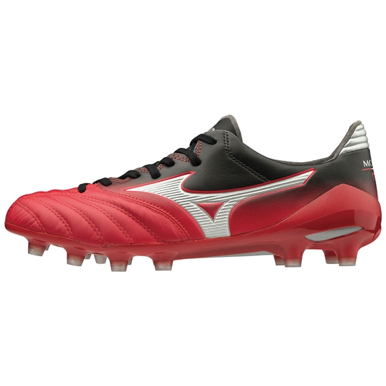 Mizuno MORELIA NEO II MD Focicipő Férfi Piros / Titán / Fekete | KXYP-56321