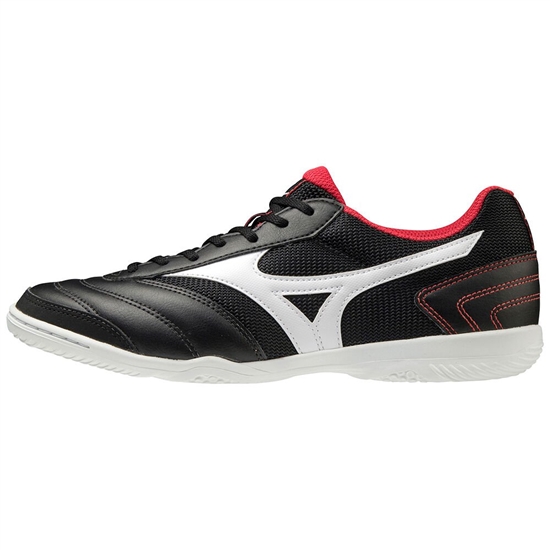 Mizuno MRL Sala Club IN Focicipő Női Fekete / Titán / Piros | EZSH-72830