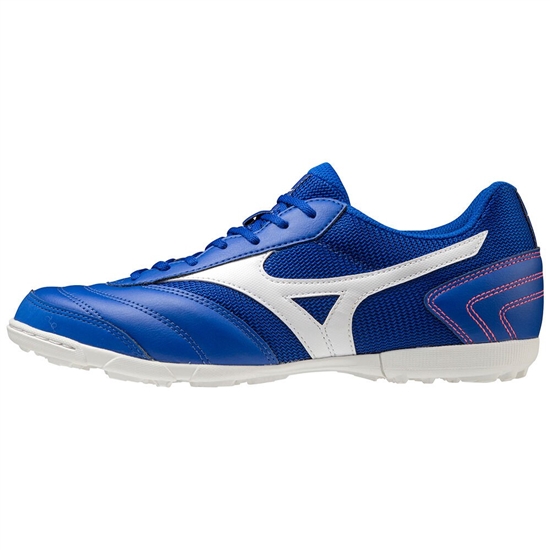 Mizuno MRL Sala Club TF Focicipő Női Kék / Fehér | WLTJ-86354