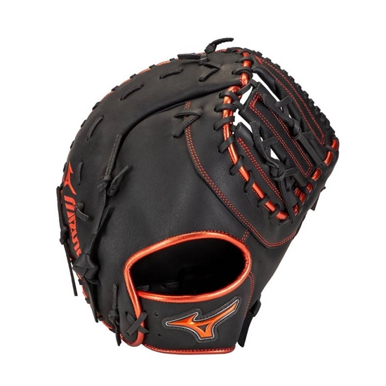 Mizuno MVP Prime SE Baseball First Base Catchers Mitt 12.5" Catchers Mitt Női Fekete / Piros | ELMX