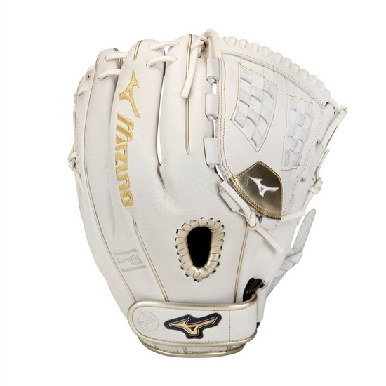 Mizuno MVP Prime SE Fastpitch Softball 12" Gloves Női Fehér / Arany | BKTI-52643