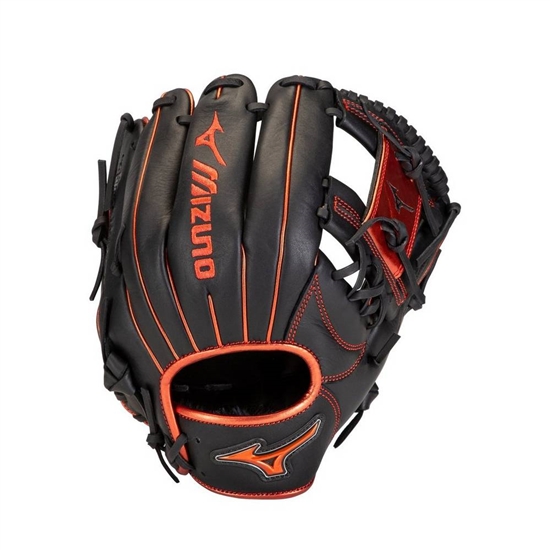 Mizuno MVP Prime SE Infield Baseball Glove 11.5" Gloves Női Fekete / Piros | IWNM-40781