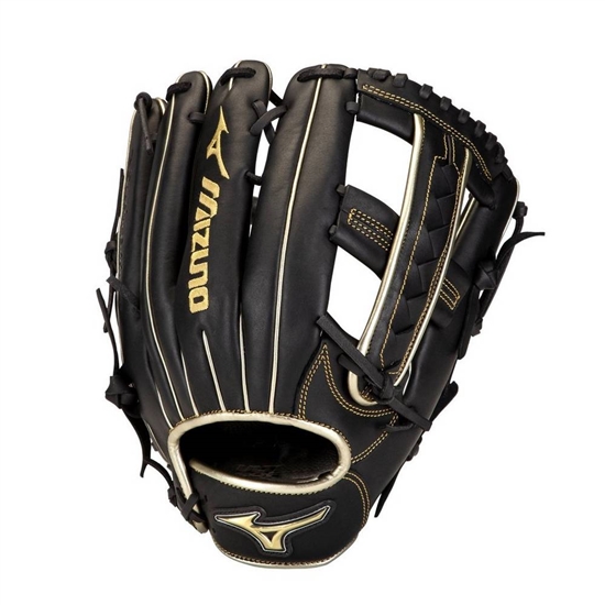 Mizuno MVP Prime SE Slowpitch Softball Glove 12.5" Gloves Női Fekete / Arany | MQSV-58024