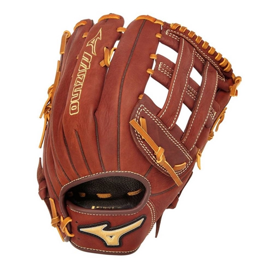 Mizuno MVP Series Slowpitch Softball Glove 13" Gloves Férfi SötétPiros | ZTMO-50781