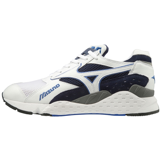 Mizuno Mondo Control Tornacipő Férfi Fehér / Sötétkék | NRDZ-93846