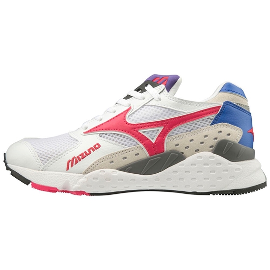 Mizuno Mondo Control Tornacipő Női Fehér / Rózsaszín / Kék | CMBP-73426