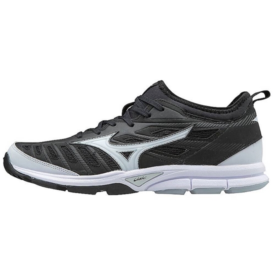 Mizuno Player's Trainer 2 Baseball Turf Baseball Cipő Férfi Fekete / Fehér | LDGW-60158