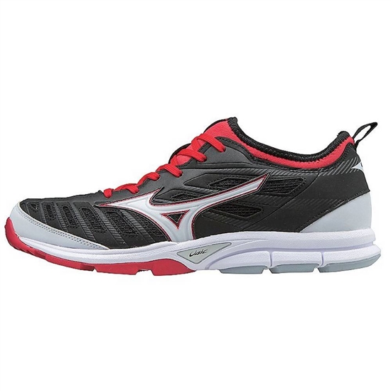 Mizuno Player's Trainer 2 Baseball Turf Baseball Cipő Férfi Fekete / Piros | NFPL-34291