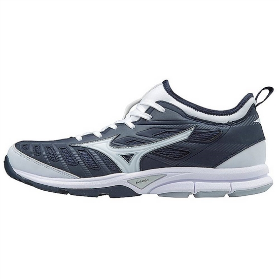 Mizuno Player's Trainer 2 Baseball Turf Baseball Cipő Férfi Sötétkék / Fehér | RAOJ-24705