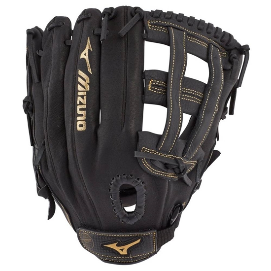 Mizuno Premier Series Slowpitch Softball 12" Gloves Férfi Fekete / Arany | GLJC-50172