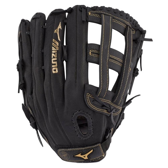 Mizuno Premier Series Slowpitch Softball 13" Gloves Női Fekete / Arany | IJDA-02435