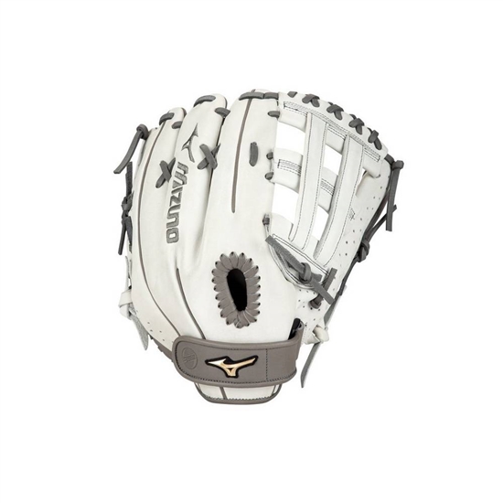 Mizuno Prime Elite Outfield Fastpitch Softball 13" Gloves Női Fehér / Szürke | NIHK-48156