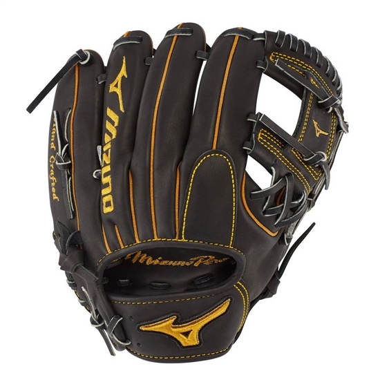 Mizuno Pro Infield Baseball Glove 11.5" Gloves Férfi Fekete | TCWD-82160