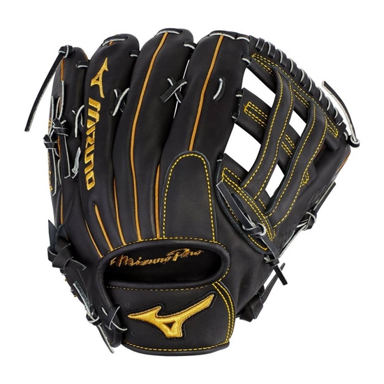 Mizuno Pro Infield Baseball Glove 11.75" Gloves Férfi MélyFekete | JFNV-47810