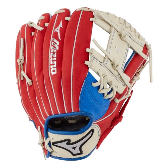 Mizuno Prospect Series PowerClose Baseball Glove 11" Gloves Férfi Királykék / Piros | GVLZ-38214