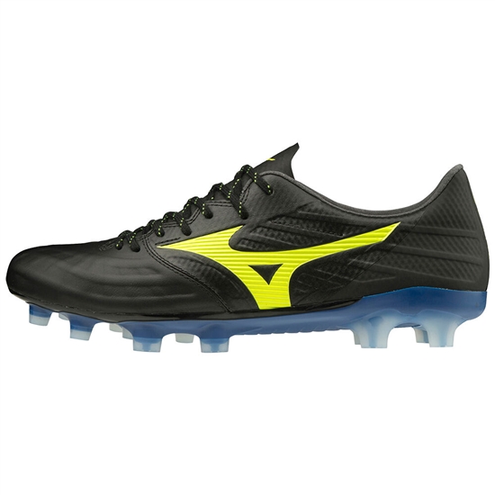 Mizuno REBULA 3 ELITE Focicipő Férfi Fekete / Sárga | LVCA-81753