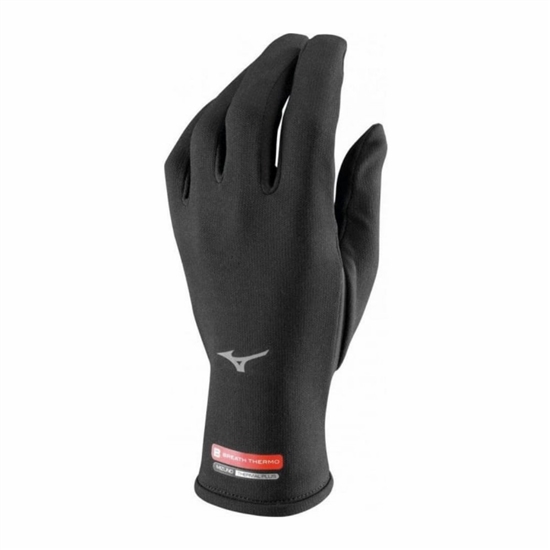 Mizuno Running BT Running Gloves Férfi Fekete | MVKO-63745