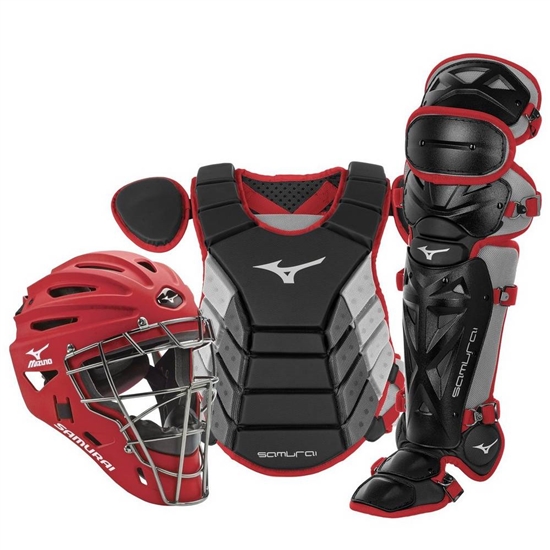 Mizuno Samurai Adult 15" Baseball Boxed Set Catchers Gear Férfi Fekete | AJEQ-92873